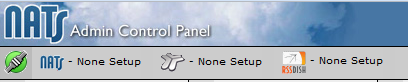 Admin Control Panel Icons